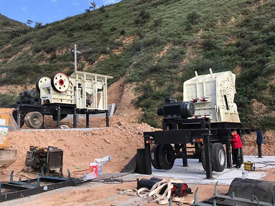 移動(dòng)破碎站